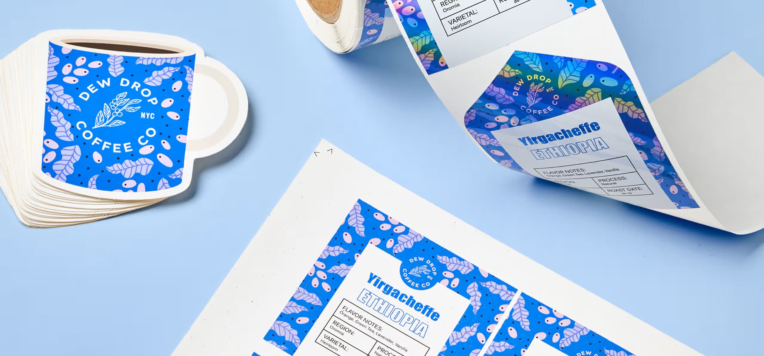 Sticker Sheets & Product Label Contour System