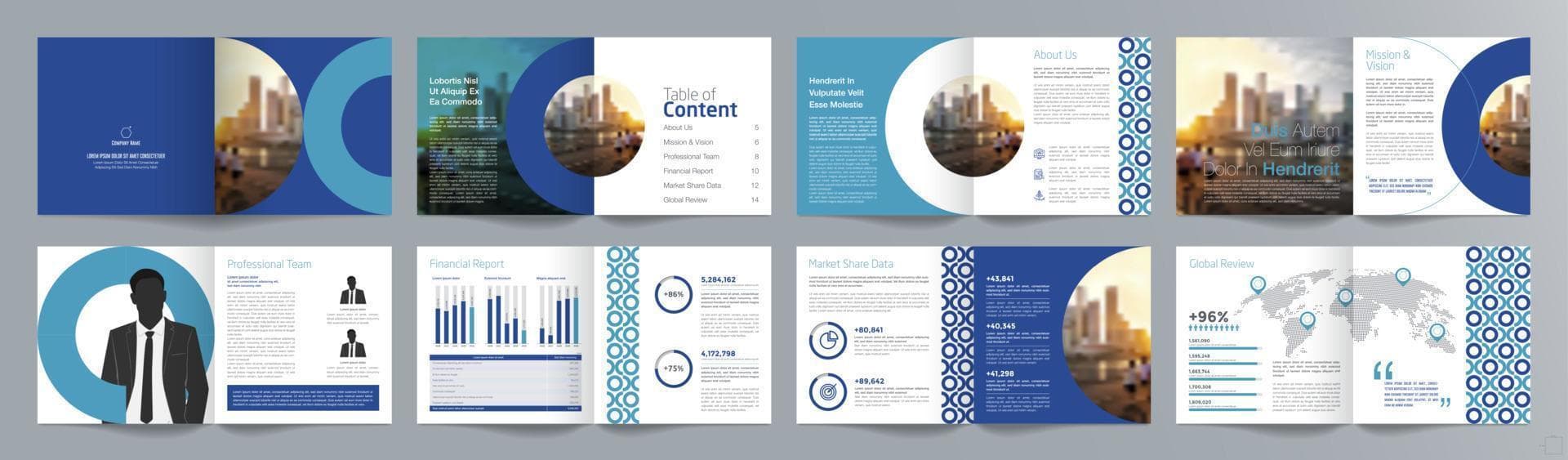 B2B Company Profile Layout (8-Page Blueprint)