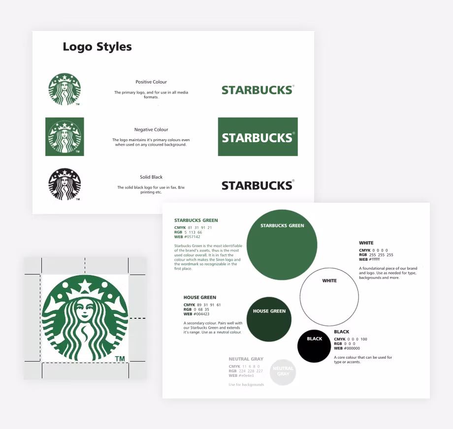 Brand Style Guide Framework (12-Page Layout)