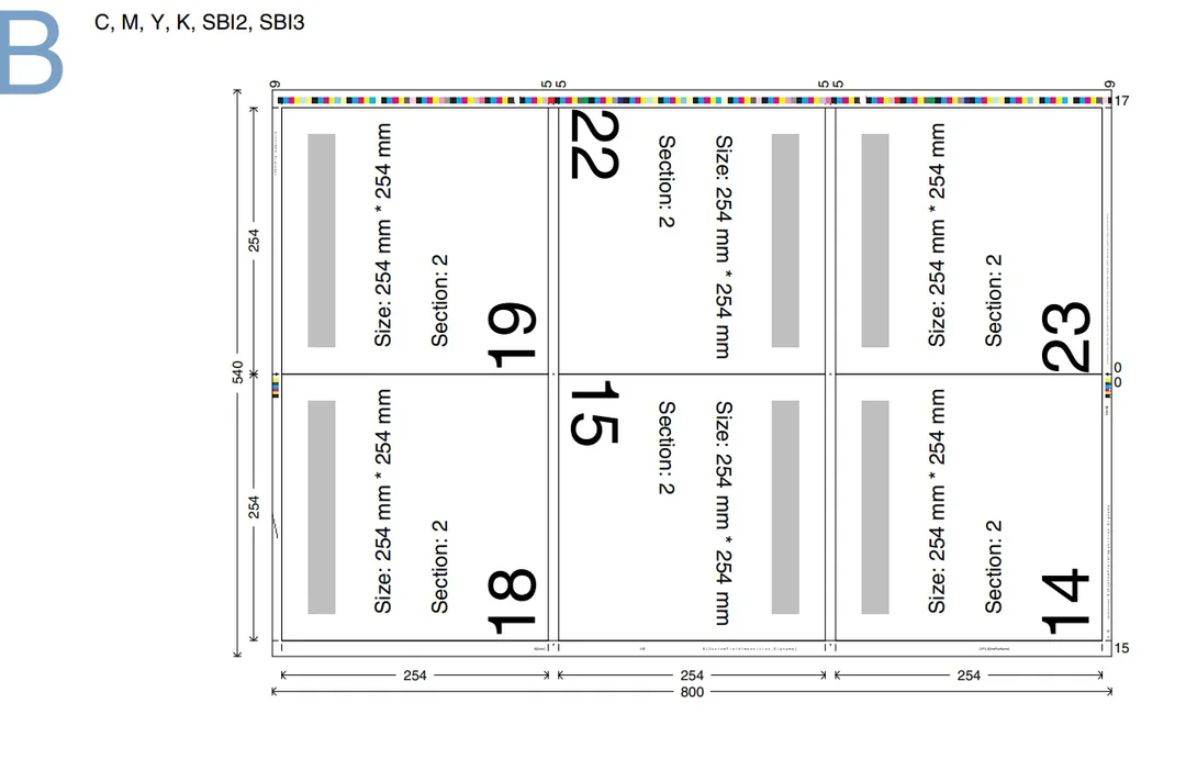 Bleed Calculation & Press Imposition Blueprint